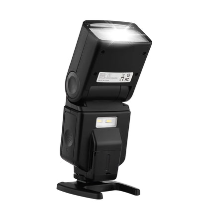 Andoer Universal Flash Speedlite GN40 Adjustable LED Fill Light On-camera Flash for Canon Nikon Olympus Pentax DSLR Cameras