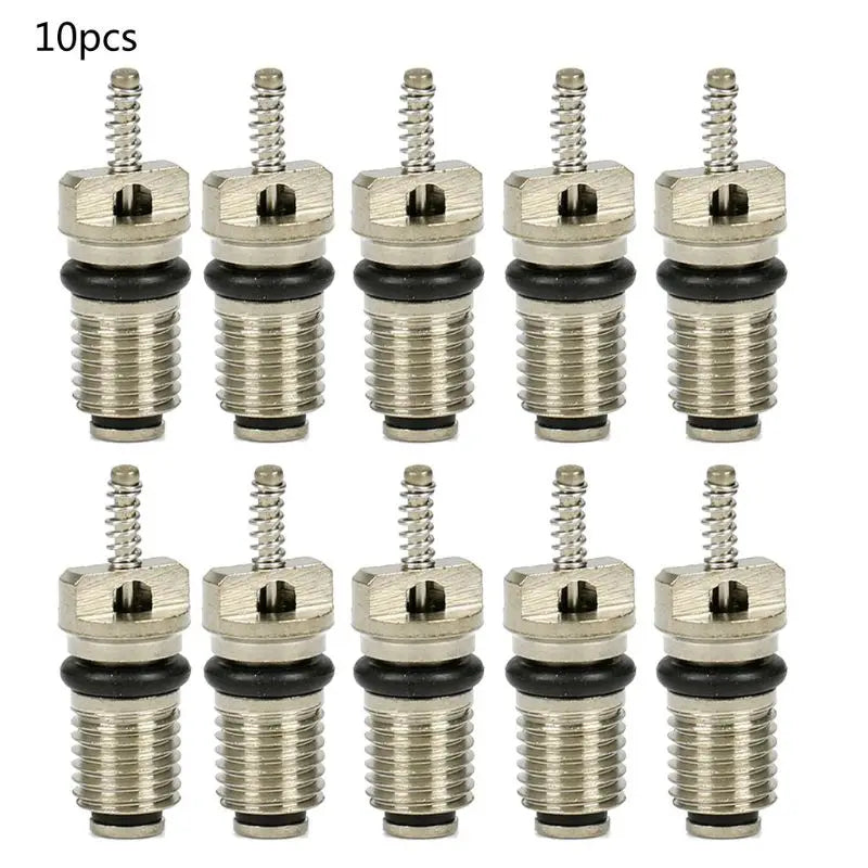 10Pcs AC R134A Valve Core Automotive Car Air Conditioning Cores Needles Repair C6UB