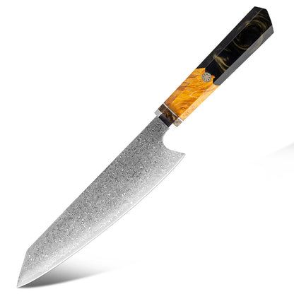 Hot Sale Factory Direct Japanese Vg10 Damascus Steel Gyuto Knife Damascus Kiritsuke Knife Kitchen Knives