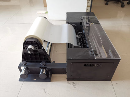 YILEE DTF Roll Film Printer Feeder Holder A3 A4 with Roll Rip Software for L805 L1800 P400 P600 XP15000 ET14000 Printing Manual