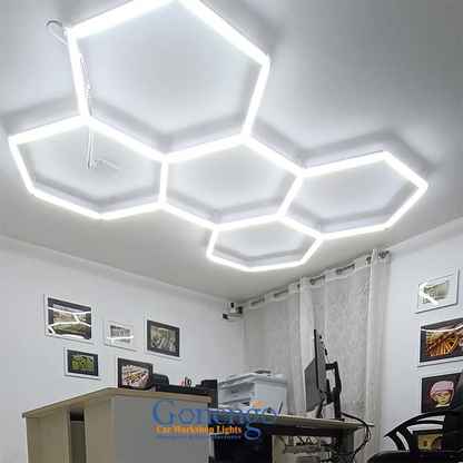 Indoor Lights Customized Diy Assembled Hexagon Light House Decoration Interior Lighting