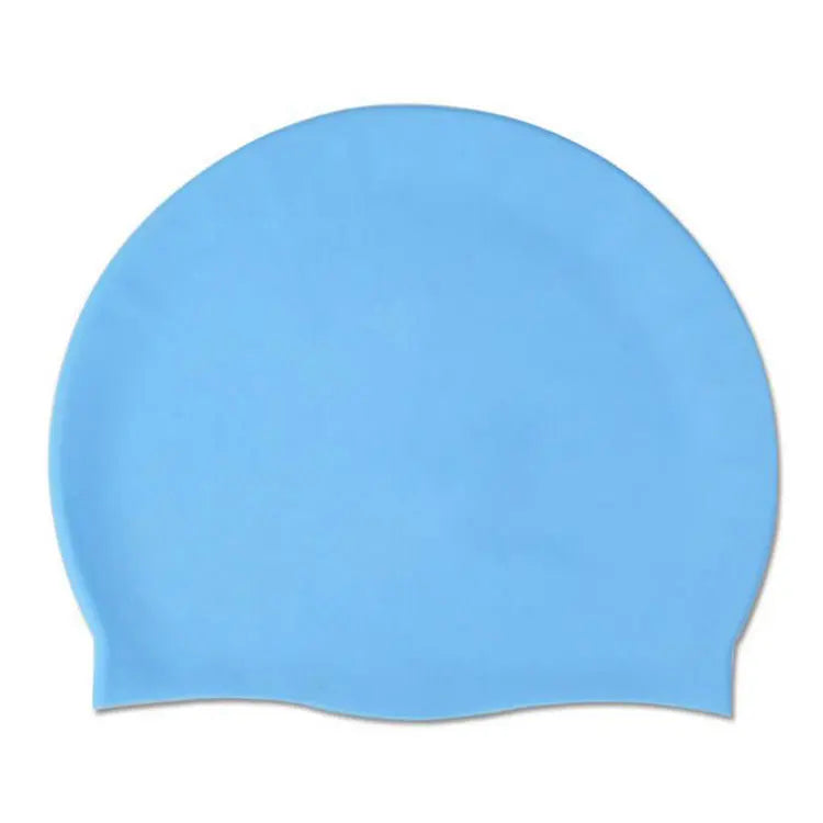 Custom Lightweight Swim Cap Silicone High Elastic Swimming Caps Professional Fitness Swim Cap for Adults and Kids
