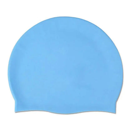 Custom Lightweight Swim Cap Silicone High Elastic Swimming Caps Professional Fitness Swim Cap for Adults and Kids