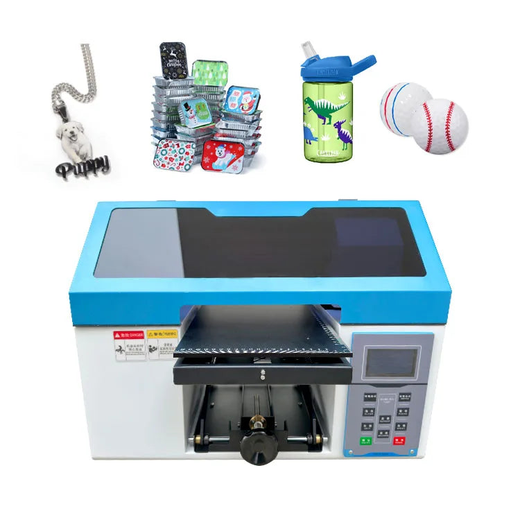 AB Uv DTF Film Cold Transfer Printing Machine A4 Small Digital Inkjet Uv DTF Smart a B 3D Sticker Can Printer for Sale