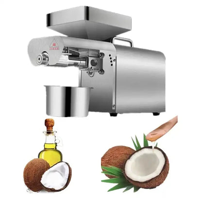 Hot Selling Apricot Kernel 1 Gallon Cold Coconut Auto 6yl95 Press Machine Oil Mill for Sale