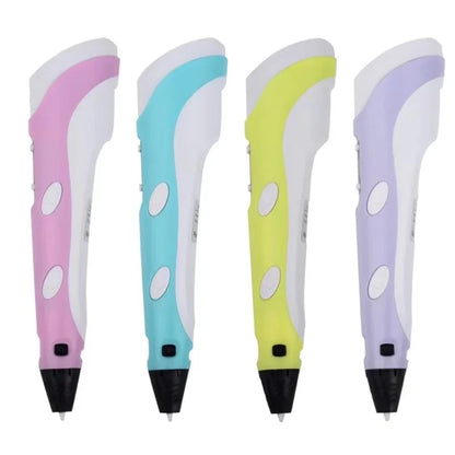 China Educational Toys 3D Printing Pen 12V2A Painting Set for Kids Creative Gifts