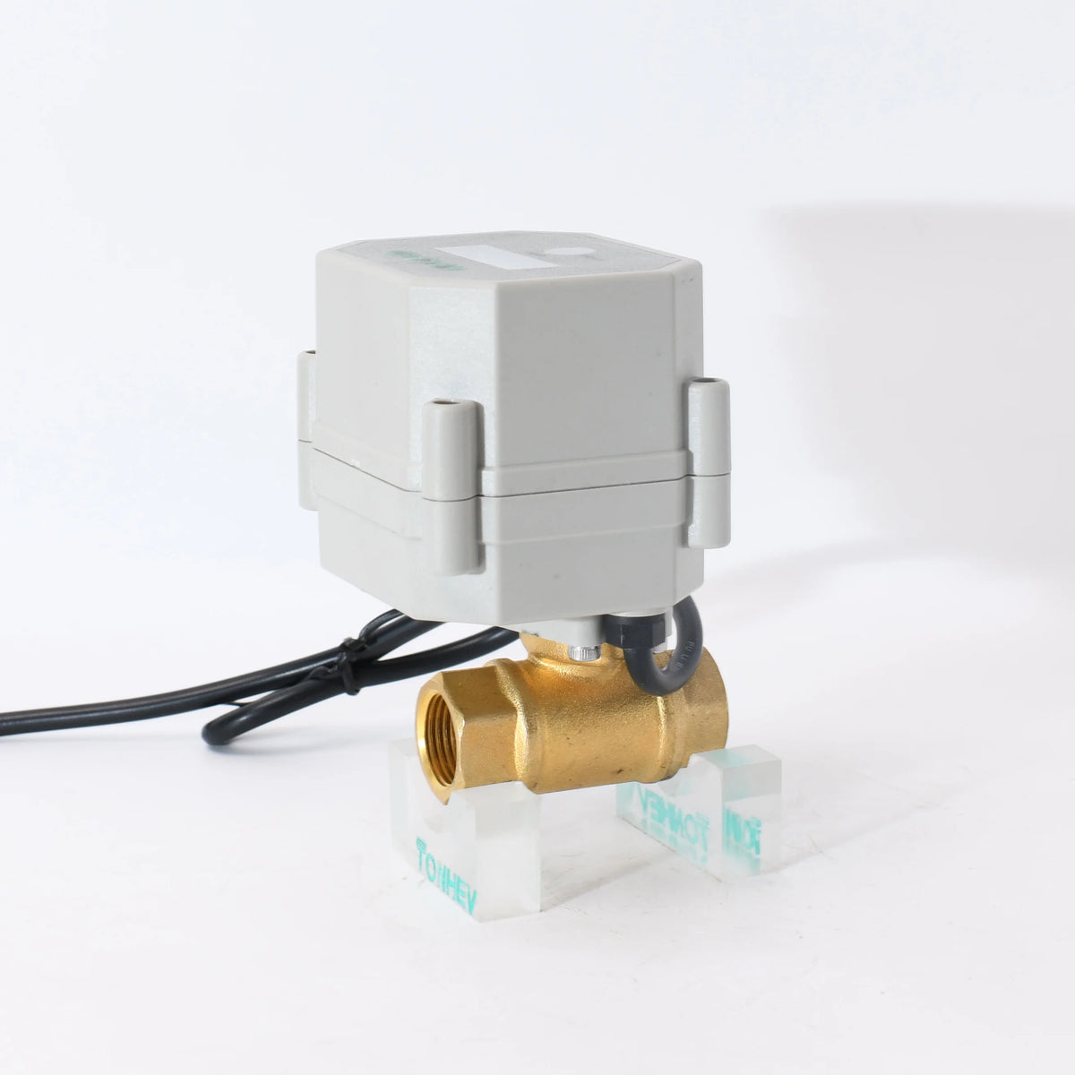 3/8" DN10 Electric Actuator Electric Water Valve Motorized Ball Valve 12v with Feedback Wire by PDG ibma
