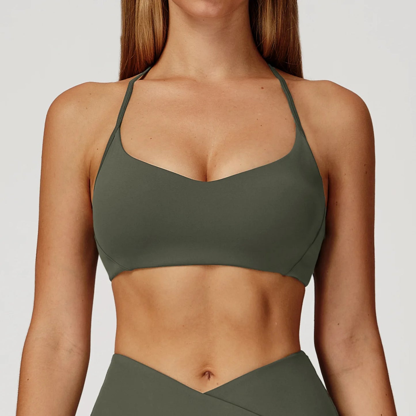YIYI Wholesale 5pcs Summer High Quality Workout Suits Cooling Flare Leggings Athletic Sets Girls Gym Clothing Sets for Women