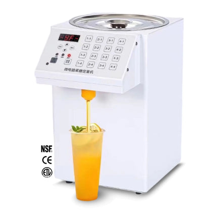 Commercial Milk Tea Shop Special Fructose Machine with EU Certified NSF/ETL/CE Certified Boba Milk Tea 16-key Fructose Machine