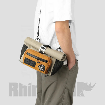 For Rhinowalk 4L Durable Urban Bike Handlebar Bag Quick Release Front Storage for Commuting Cycling City Bicycle Storage Solutio
