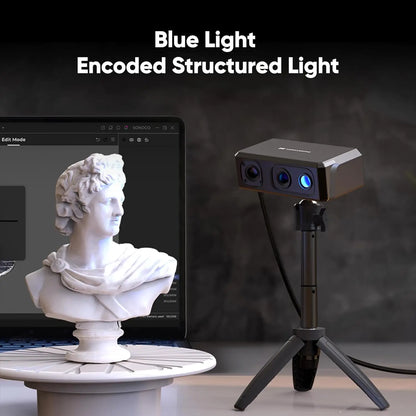 NOVA3D Scanner with up to 0.02mm Precision Shining Handheld 3d Scanner for Auto Leveling 3d Printer Resin