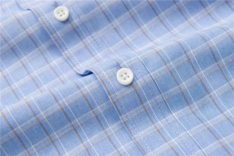 6XL 7XL 8XL 9XL 10XL Elegant Classic Youth Men's Business Casual Striped Long Sleeve Shirt Autumn Brand big Size Loose Shirt