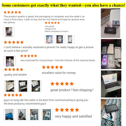 Large Surprise Mystery Blind Box Surprise Gift Tech Electronics 3c Lucky Gaming 5g Smartphone Large Mystery Box