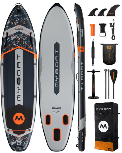 EU Local Stock Freeshipping MYBOAT Inflatable Paddle Board HOT WELDING SEAM Tabla De sup Waterplay Surfing Stand up Paddle Board