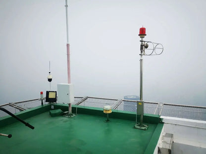 Wind Directional Indicator for a Helipad or Airport Heliport Wind Cone with Obstruction Light