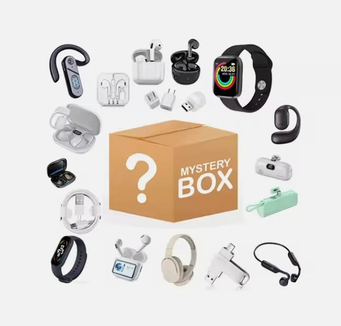 Mystery Blind Box Lucky Watches Headset Cellphone 3C Large Surprise Electronics with 5G Products Mystery with Items Gift Box