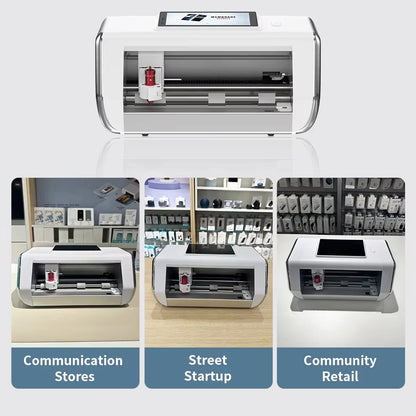 VIMSHI Fully Automatic Smart Machine Biggest 10.9inch Cutting Machine for Screen Protector GPS Use