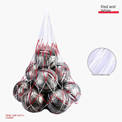 Large Capacity Basketball Mesh Bag for Easy Carrying for Sports & Entertainment