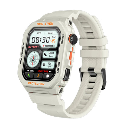 2024 FT61 Smart Watch for Men BT Call Health Monitoring 1.75inch Screen IP68 Waterproof GPS Positioning Sport Smartwatch