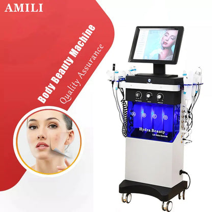 Hydro Aqua Facial Hydra Machine Facial Hydrodermabrasion Facial Machine Skin Rejuvenation Spa Equipment Hydra Beauty Machine