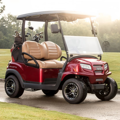 Golf Push Cart Golf Buggy Utility Vehicle Strong Chassis Smooth Drive for Outdoor Recreation