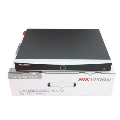 HIK Original DS-7608NXI-K2 8 Channel NVR Human Vehicle Classification Smart Coding Multi-Image Playback Storage Device