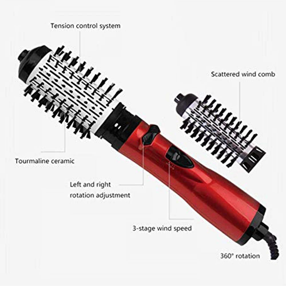Professional 2 in 1 Electric Hot Air Hair Brush Blow Dryer Brush Custom Hair Dryer Brush Set