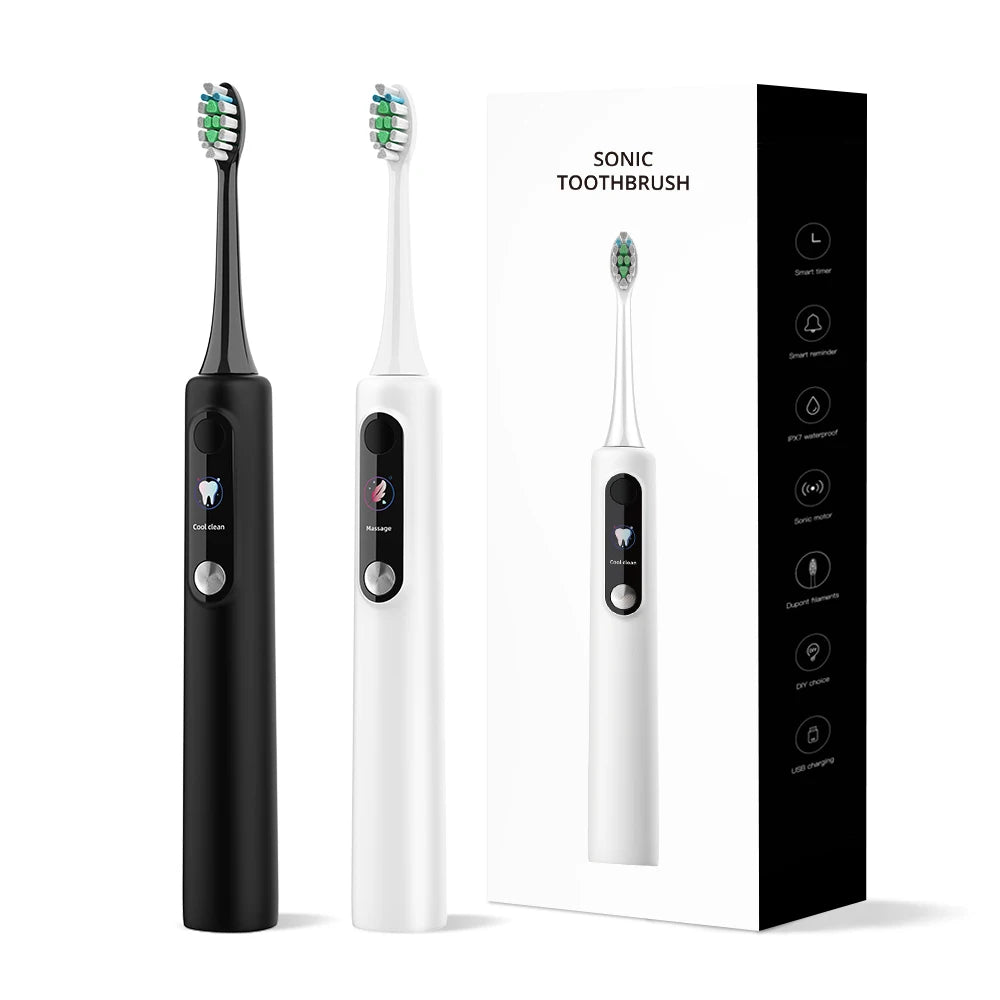 Baolijie SN-P1 Waterproof Powerful Cleaning Whitening Tooth Cleaner Smart Rechargeable Sonic Electric Toothbrush