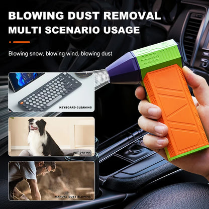 Jarvis Electric Tools Mini Metal Air Blower 130000RPM Portable Wireless Rechargeable Computer Keyboard Cleaning DIY Industrial