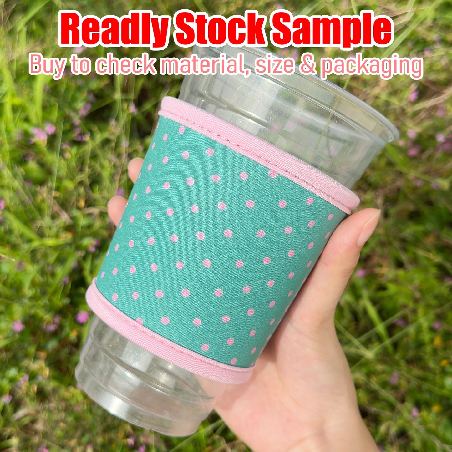OEM Neoprene Cup Sleeve Custom Coffee Sleeve Custom Beach Portable Coffee Cup Holder for Coffee Holder Diving Material Cup Cover