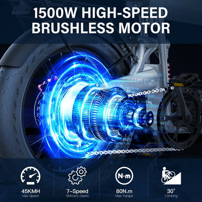 Coswheel T20 Upgraded Version 1500W Ebike Poland Eu Stock Electric Bike Adults for Road Mountain Dirt City Beach Cruiser E Bike