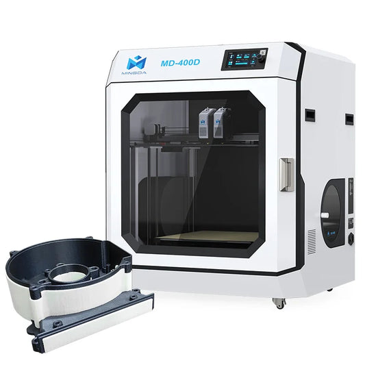 2023 MD-400D Hot Selling IDEX Dual Extruder 3d Printer Filament Extruder Machine by PDG ibma