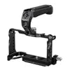 A6700 Camera Cage with Top Handle and Cold Shoe for A6700 Aluminum Alloy Anti-Scratch DSLR Rig Kit Accessories