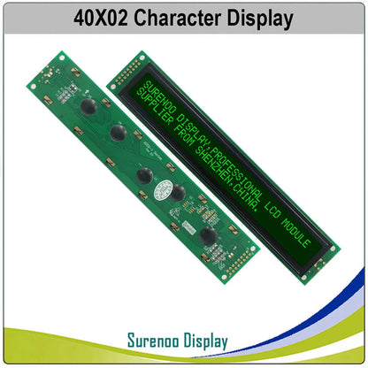 402 40X2 4002 Russian Japanese English Character LCD Module Display Screen LCM Yellow Green Blue with LED Backlight