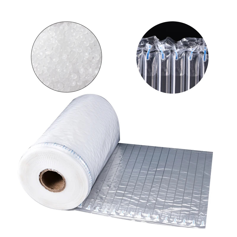 Factory Direct Custom Size Protective Cushioning Material Air Column Bag Shockproof Bubble Column Roll Protective Film Pocket
