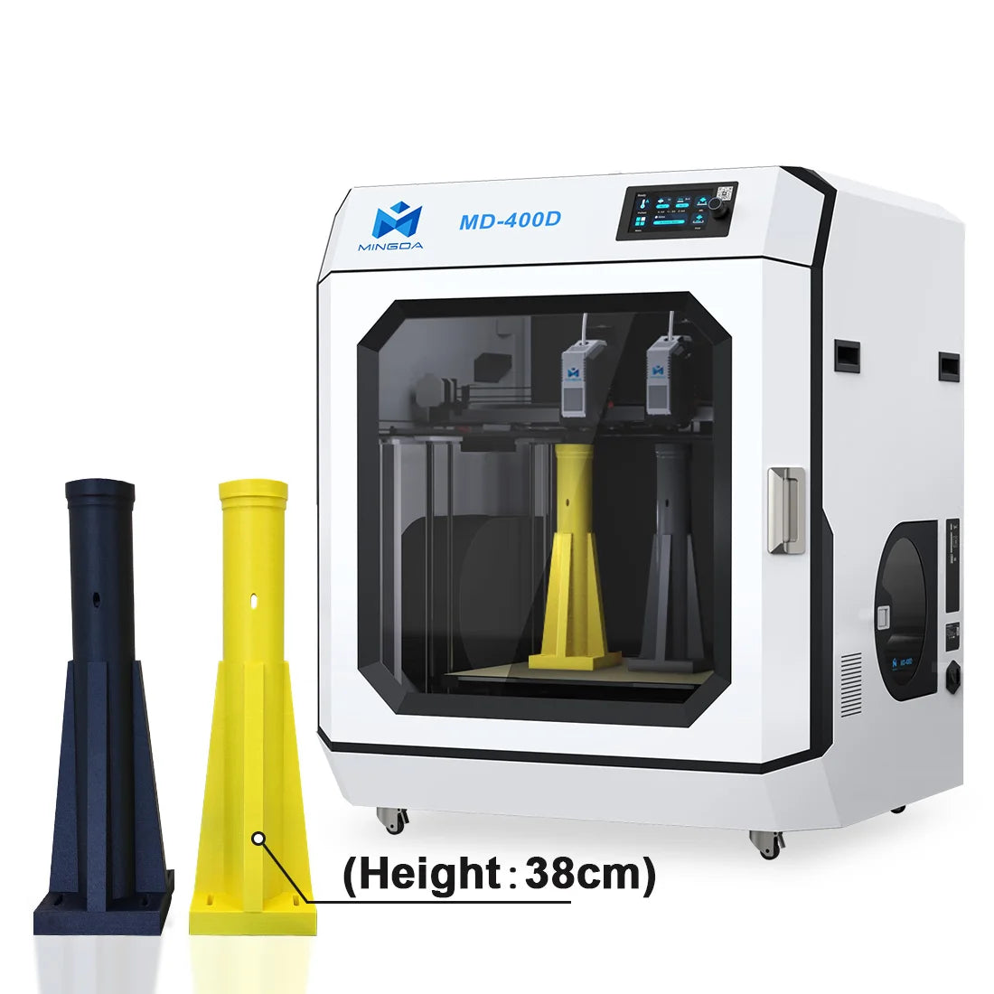 3d Printer and Scanner Printer 3d Printing Machine Mquina Impresoras 3d P MD-400D Special Offer IDEX Hot Selling Stock 400*400mm