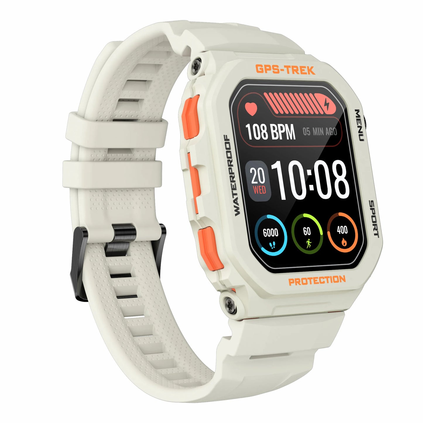2024 FT61 Smart Watch for Men BT Call Health Monitoring 1.75inch Screen IP68 Waterproof GPS Positioning Sport Smartwatch