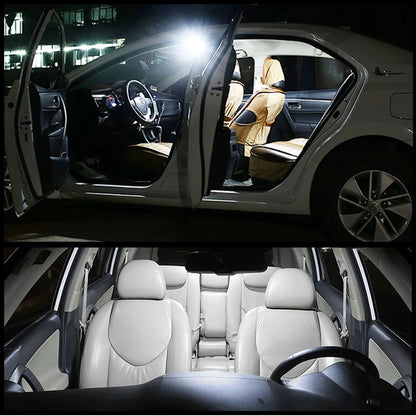 For Nissan XTrail X Trail T32 T31 T30 2002-2020 Car Interior LED Light Seat Roof Map Dome Trunk License Plate Lamp Canbus