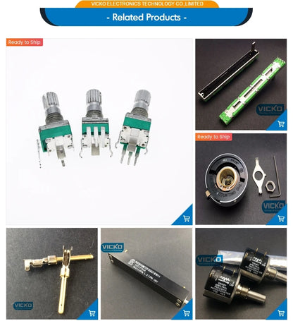 ORIGINAL TOCOS RVQ24 RVQ24YN RVQ24YN03 20F B502 20S B5K 5K long-life carbon film potentiometer switch
