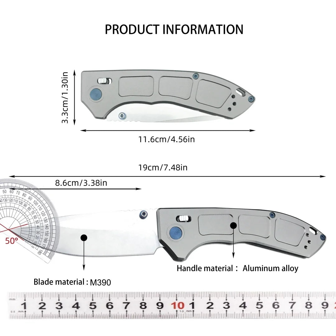 BM748 Hot-Selling Tactical Folding Knife for Wilderness Survival and Portable Outdoor Use