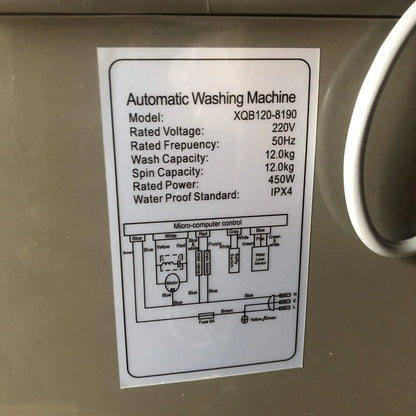 Hot Fully Automatic Single Tube Top Loader Portable Washing Machine Large  Wash Cloth washing machine 8.5kg 13kg 15kg 20kg