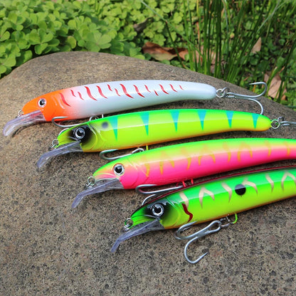180mm 33g Hard High Quality Swim Bait Sinking Spanish Mackerel Minnow Fishing Lure