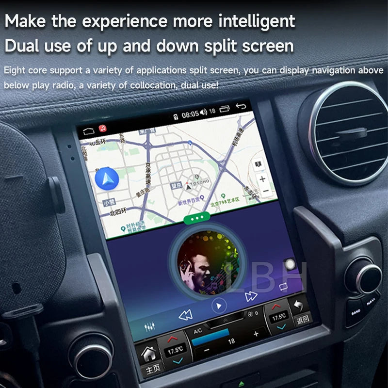 9.7" Android Car Radio Multimedia Player Head Unit Fit for Land Rover Discovery 4 L319 Smart Touch Screen GPS Navigation CarPlay