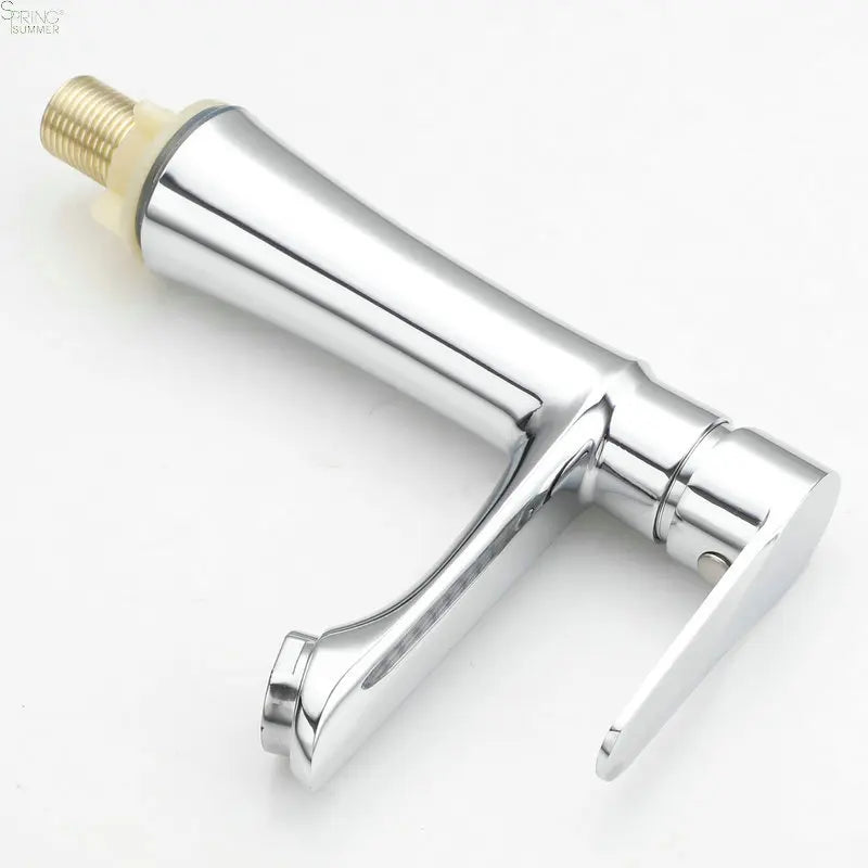 Modern Bathroom Single Cold  Wash Basin Sink Tap  Single Hole Single Cold  Basin Faucets A012