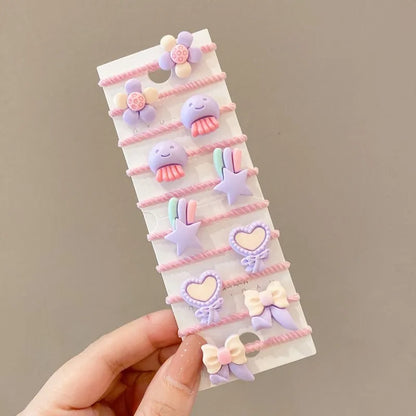 Baby Hair Loop Does Not Harm Hair Small Sweet Band High Elasticity Girls Rope Headband Children Hair Accessories
