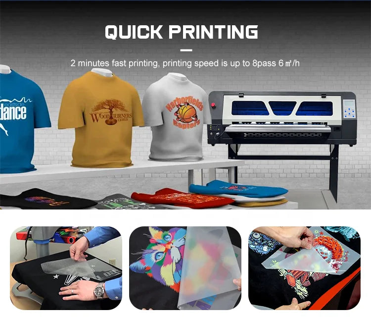 A1 XP600 DTF Printer Professional Direct to Film Printing Solution for High Quality Custom Prints