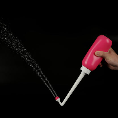 HAOEHHL 420ml 14.2OZ Retractable Nozzle Vertical Spray Portable Bidet Bottle Travel Sprayer EVA+ABS Material Postpartum Care
