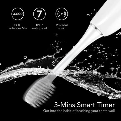 Best IX7 Private Label Tooth Brush Inductive Wireless Charging With Travel Case Rechargeable Smart Sonic Electric Toothbrush