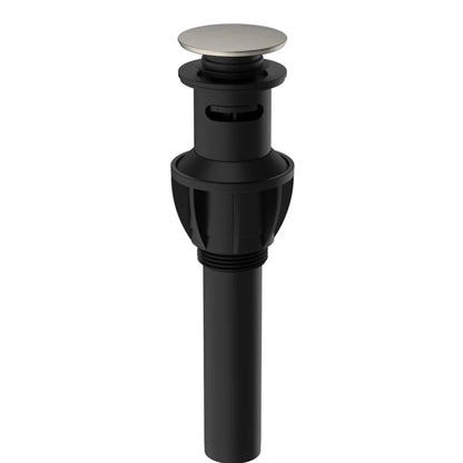 Bathroom Waste Drain Chrome Basin Drain Basin Sink Plug Strainer Filter Stopper Plastic Basin Drain