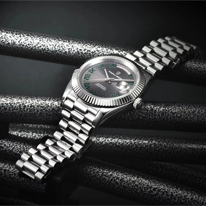 PAGANI DESIGN Luxury NH36 Retro Watches 10Bar Waterproof 1783 Double Calendar 40MM Men Mechanical Watches Relogio Masculino